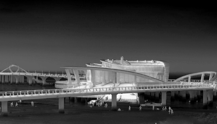 04 Bridge imagery captured utilizing a thermographic camera 04 Bridge imagery captured utilizing a thermographic camera