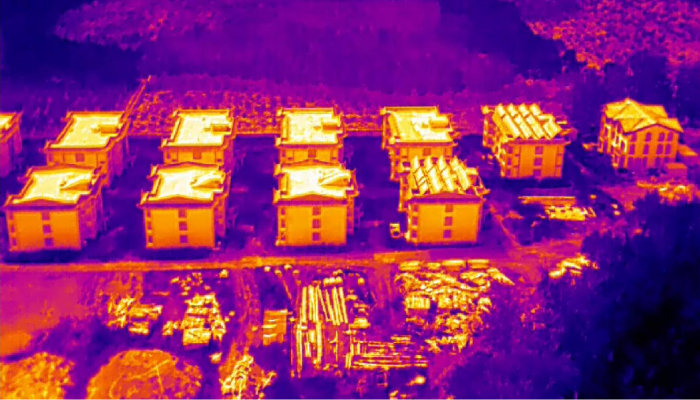 02 Architectural capture with a thermal imaging camera 02 Architectural capture with a thermal imaging camera