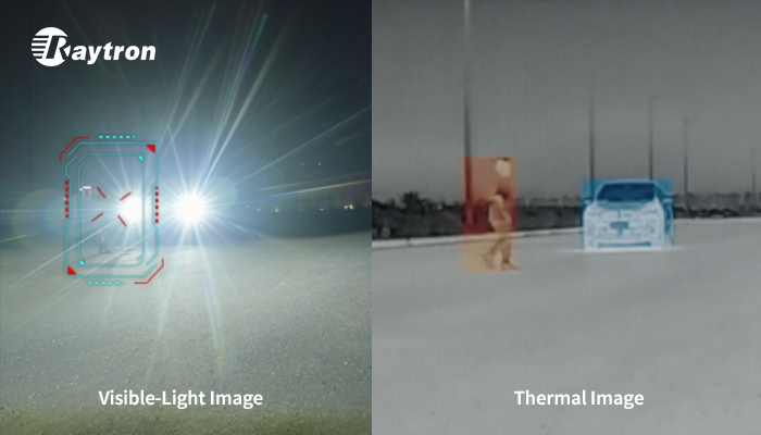 visible light vs. thermal visible light vs. thermal