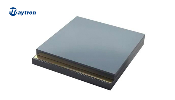 Miniature wafer-level packaged (WLP) infrared sensor.
